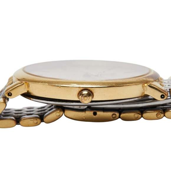 Omega De Ville Watch 396.1012 Swiss Quartz Gold Dial Stainless Steel Boys OMEGA - Picture 3 of 7